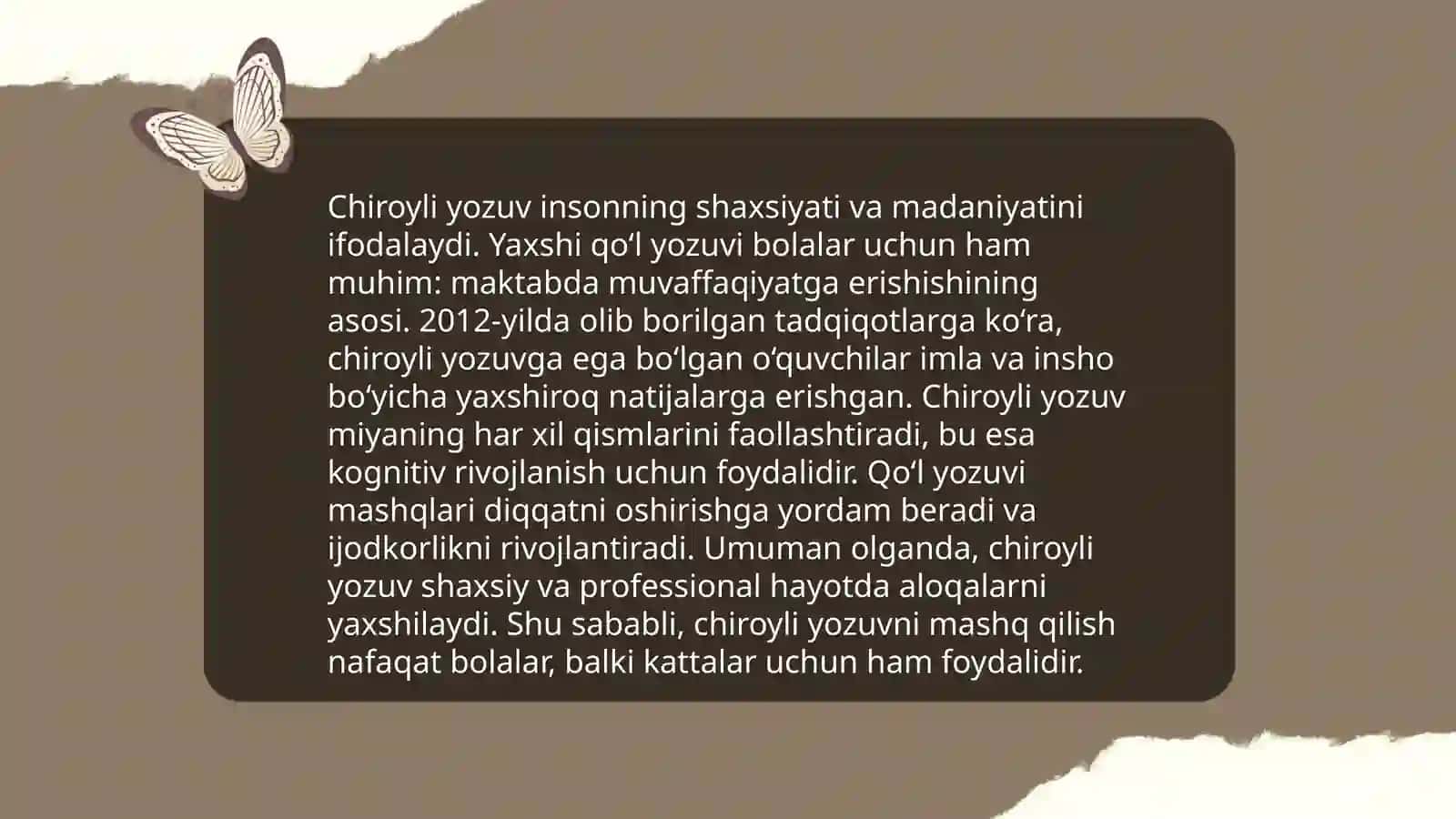 Chiroyli yozuv fanlari 3