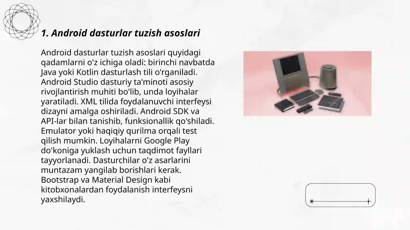 Android Fotratning "adabiyot qoidalari" asari 3