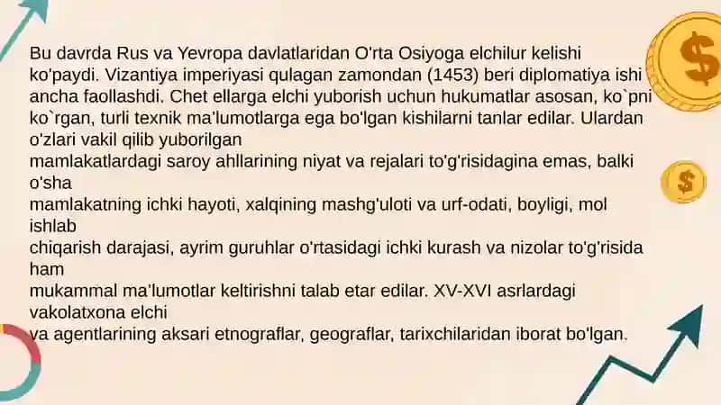 O'RTA OSIYO HAQIDA RUS VA YEVROPA MANBALARI 3