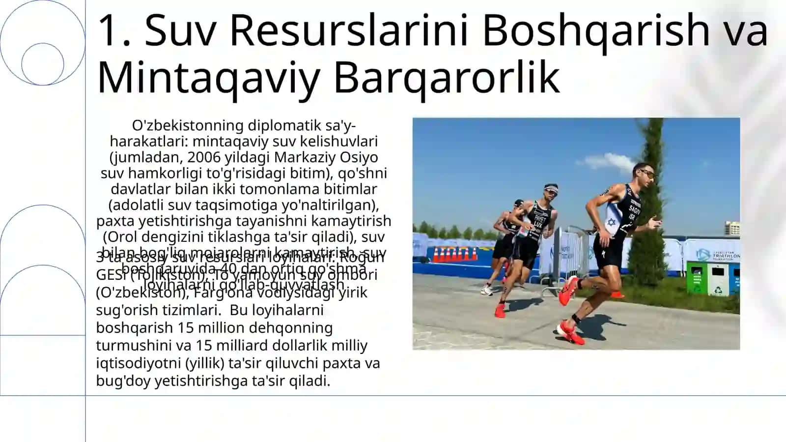 O‘zbekistonning Markaziy Osiyoda tinchlik va barqarorlikni ta’minlashdagi o‘rni 3