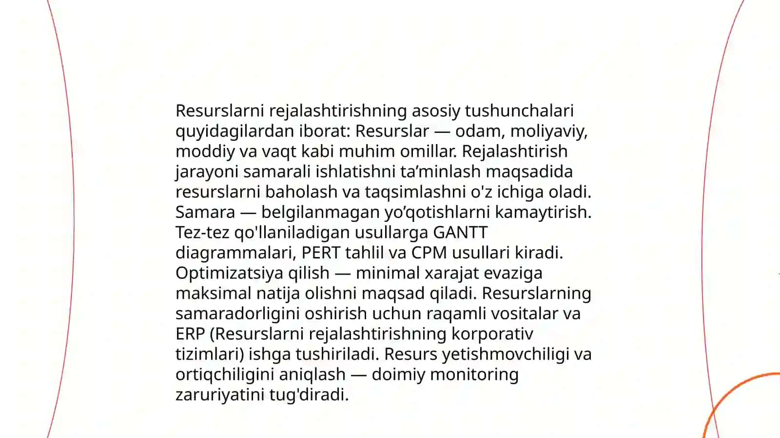 Resurslarni rejalashtirish mohiyati 3