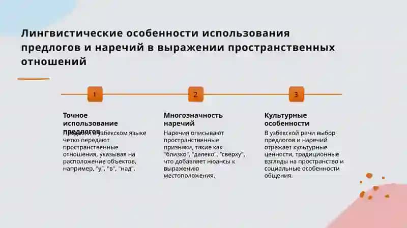Лингвистические особенности выражения пространственных отношений 3