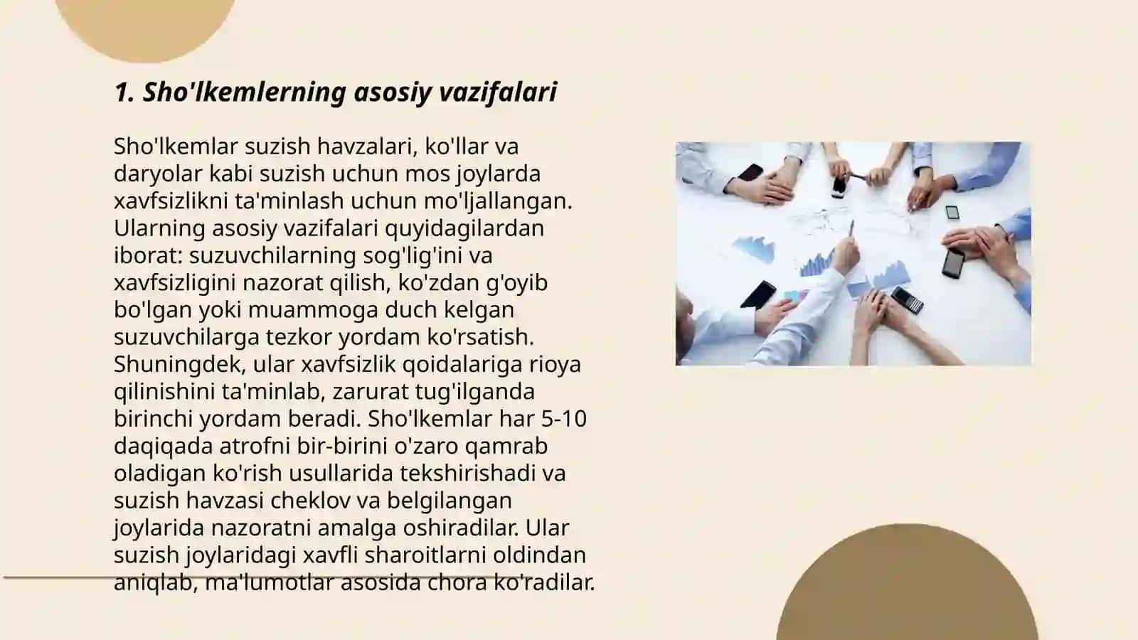 Sho'lkemler ha'm olardı basqariw 3