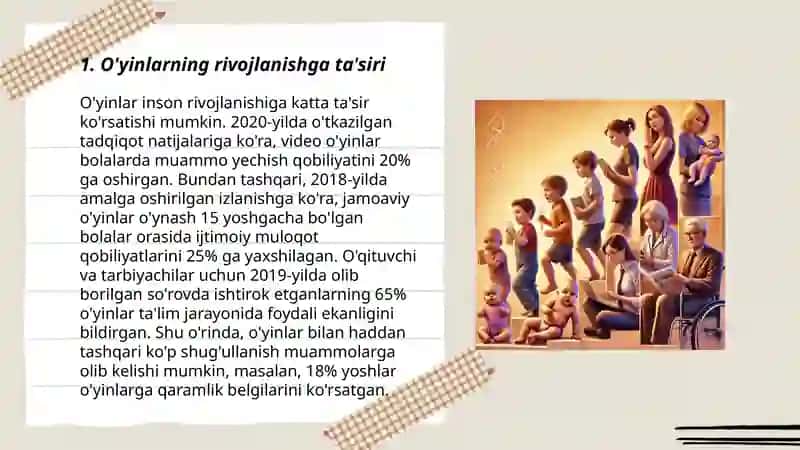 O'yinlarning rivojlanishga ta'siri 3