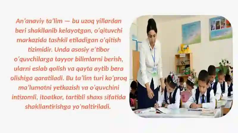 Anʼanaviy va innovatsion taʼlim integratsiyasi 3