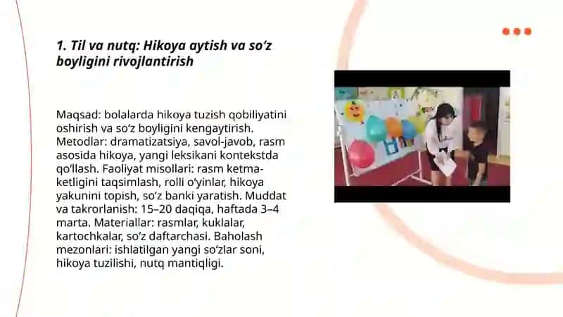 Maktabgacha katta yoshdagi bolalar uchun mashg'ulotlar ishlanmasi 3