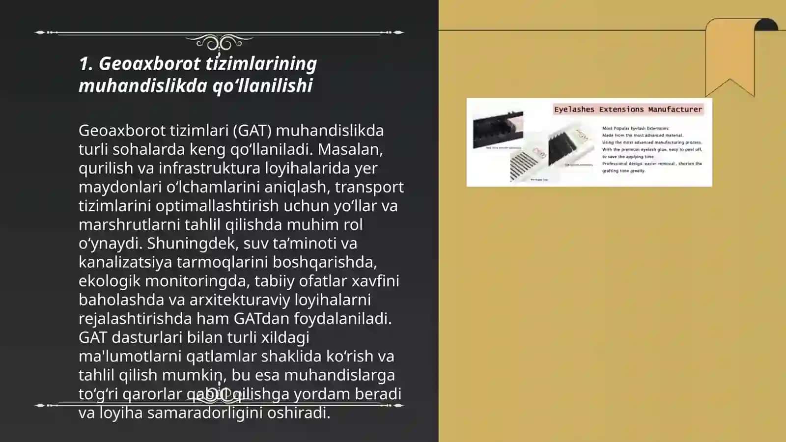 Geoaxborot tizimlarni qo‘llash muaommolari 3