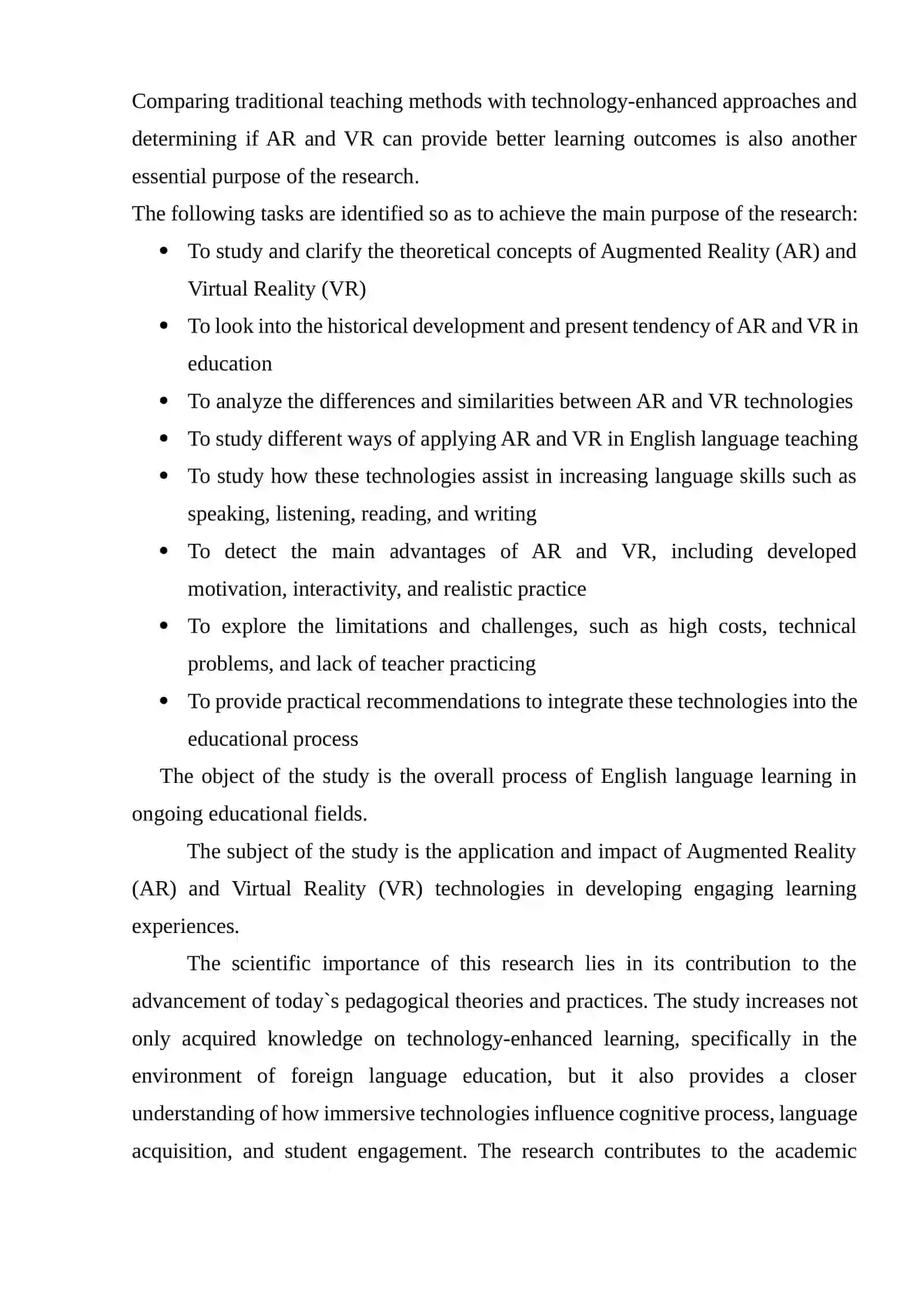 USING AUGMENTED REALITY (AR) AND VIRTUAL REALITY (VR) TO CREATE IMMERSIVE ENGLISH LANGUAGE EXPERIENCES 3