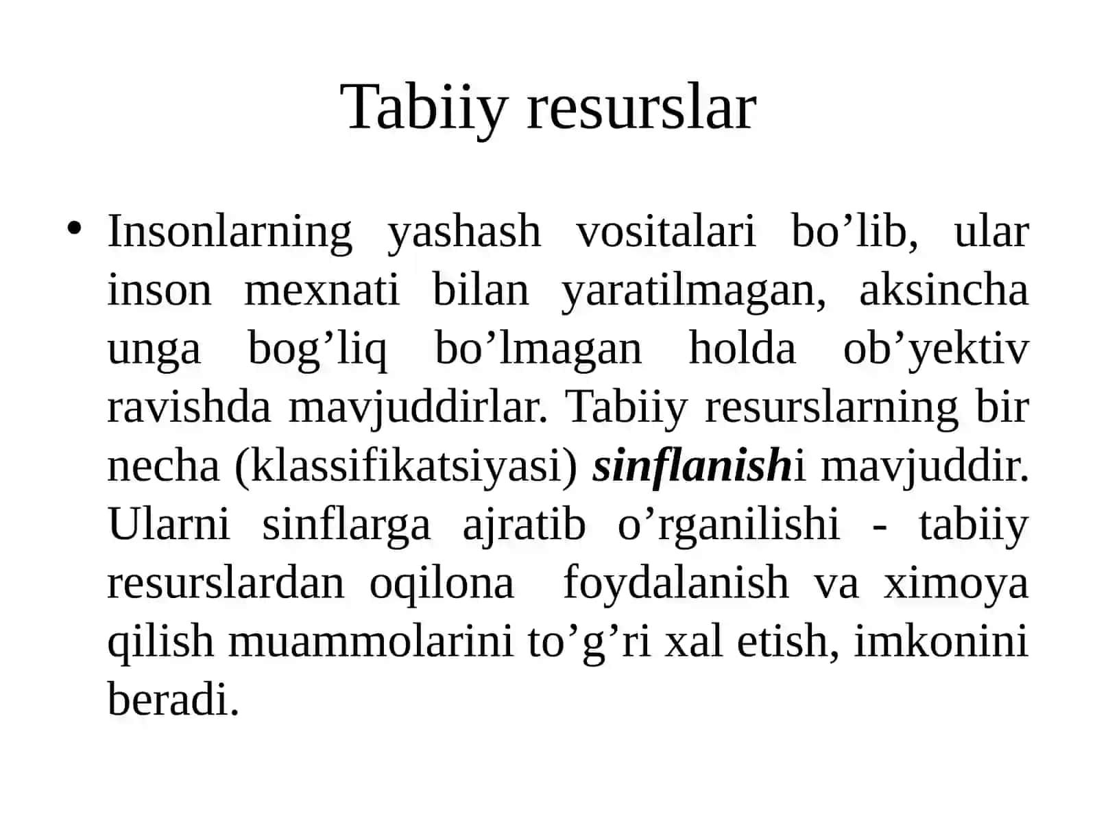 TABIIY RЕSURSLAR VA ULARDAN OQILONA FOYDALANISH ASOSLARI 3