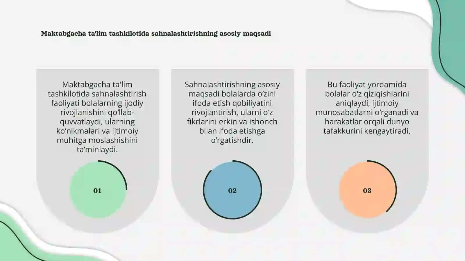 Maktabgacha ta'lim tashkilotida sahnalashtirish faoliyati 3