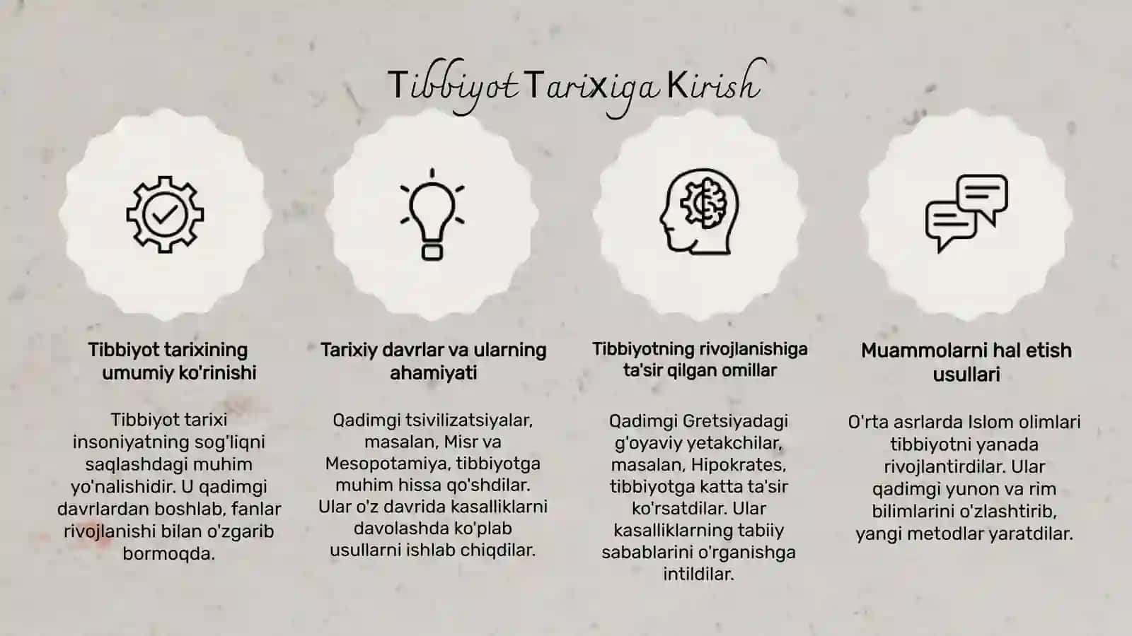 Jahon tibbiyoti tarixini davri 3