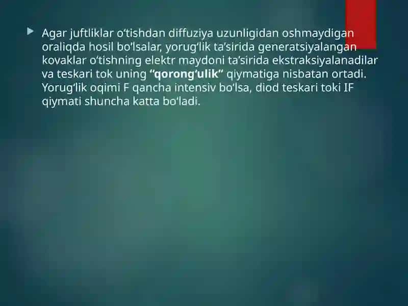 Fotoelektrik va optoelektron elementlar 3
