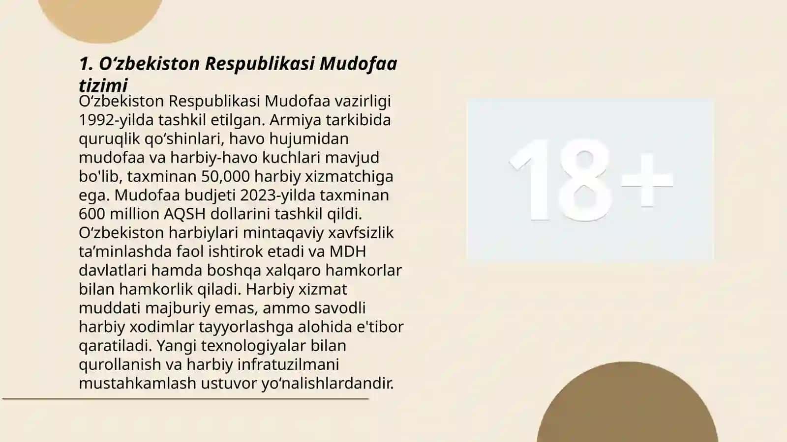 Oʻzbekiston Respublikasi Mudofaa va xavfsizlik. Konstitutsiyani oʻzgartirish tartibi 3