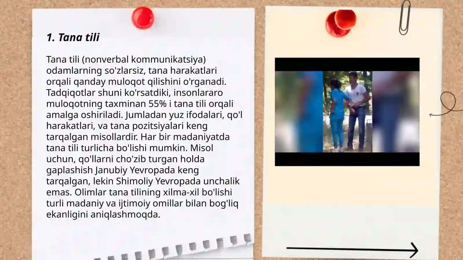 Noverbal Muloqot. Muloqotni Boyituvchi Omillar 3