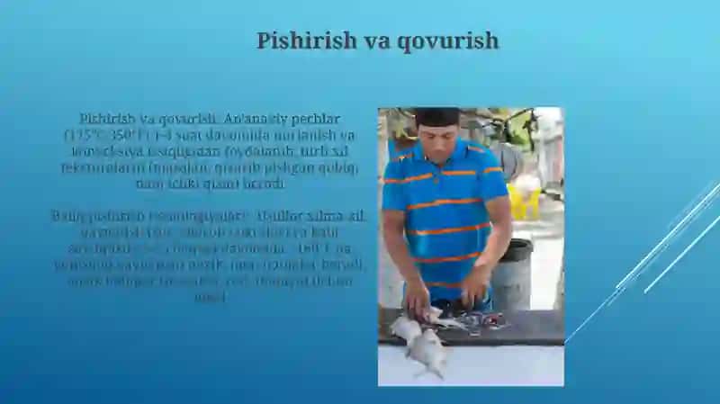 Baliqdan taom tayyorlash texnologiyasi 3