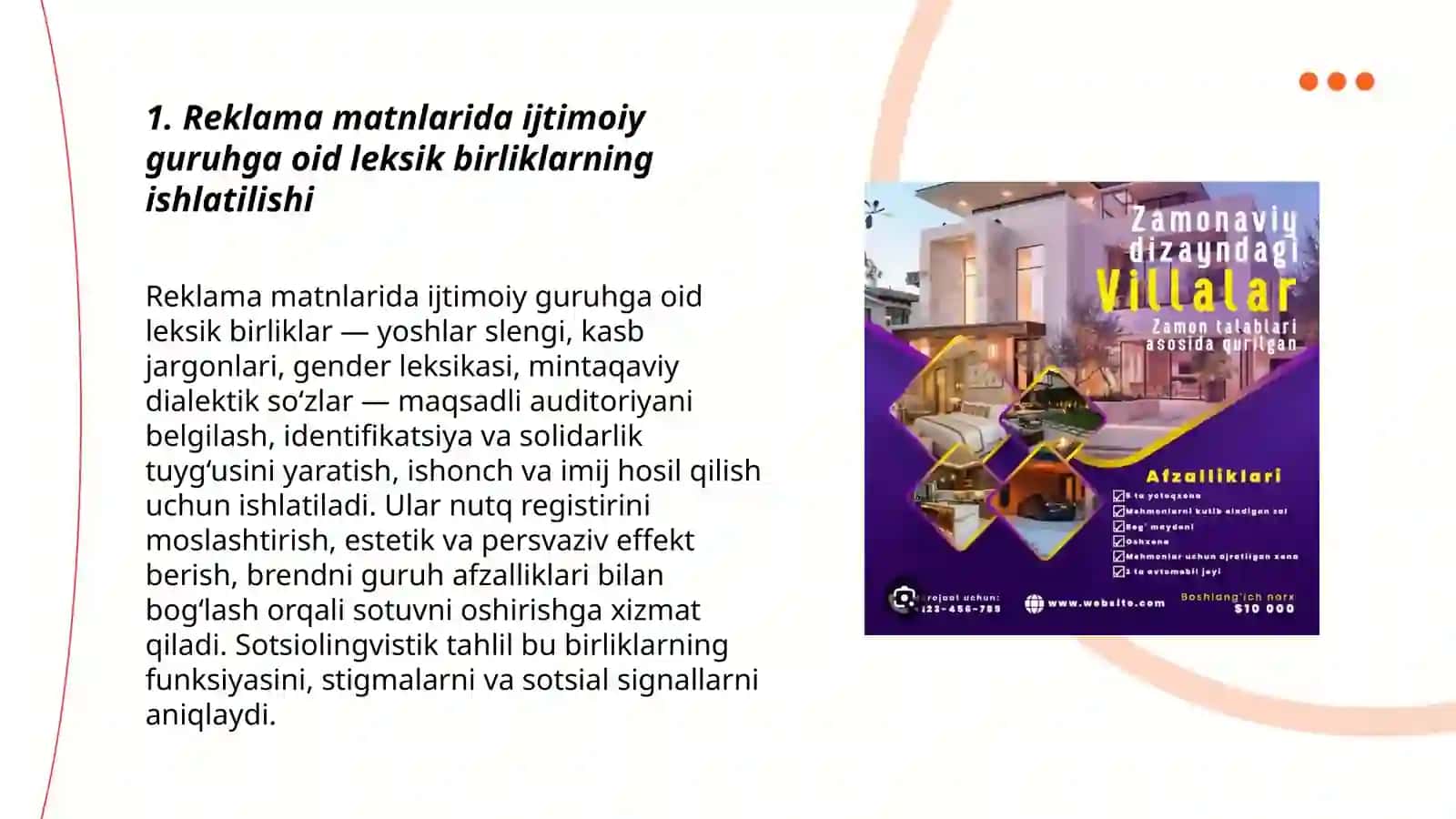 Reklama matnlarida ishlatilgan leksik birliklarning sotsiolingvistik talqini 3