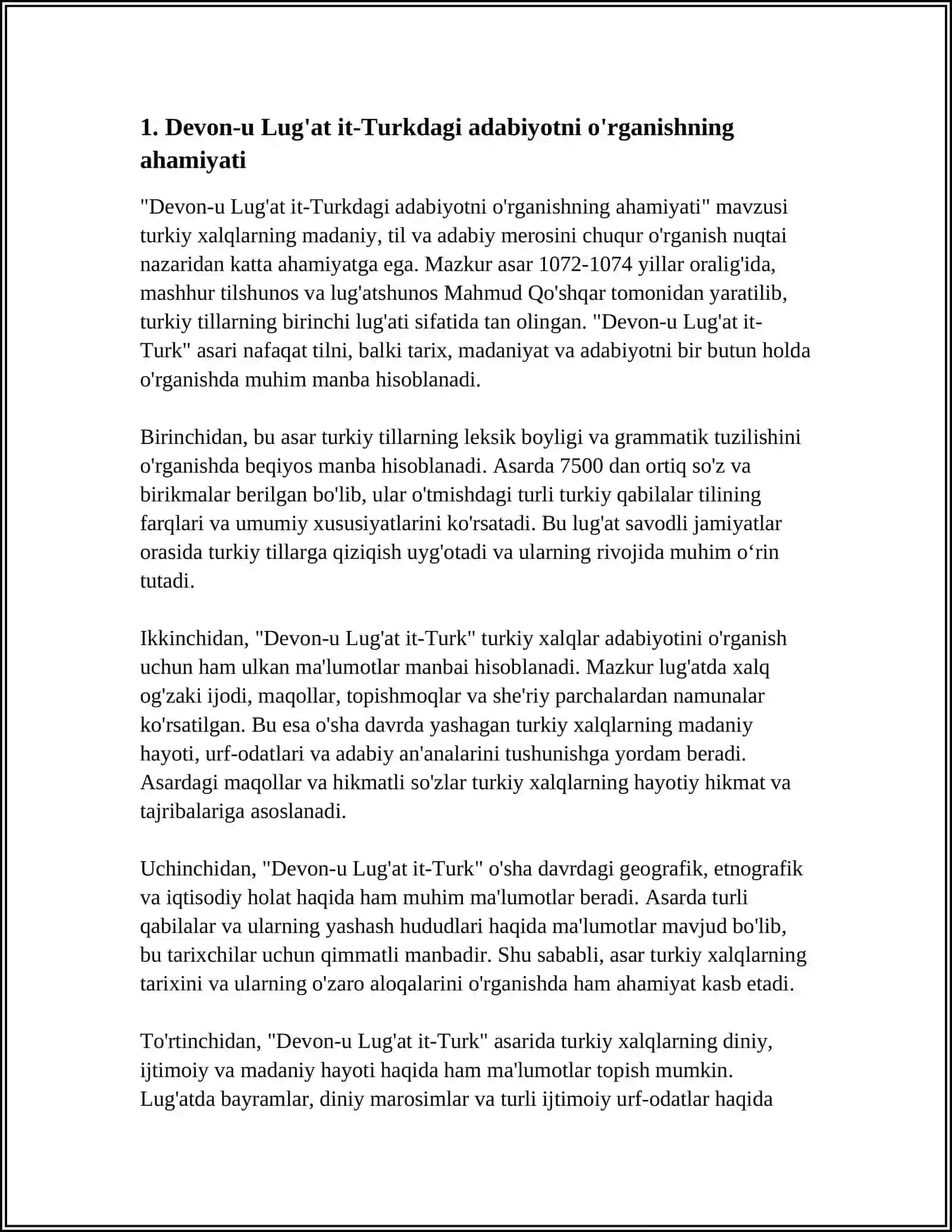 DEVONU LUGAT TURK TARKIBIDA ADABIYOT NAMUNALARI MAQOLALAR POYETIKASI 3