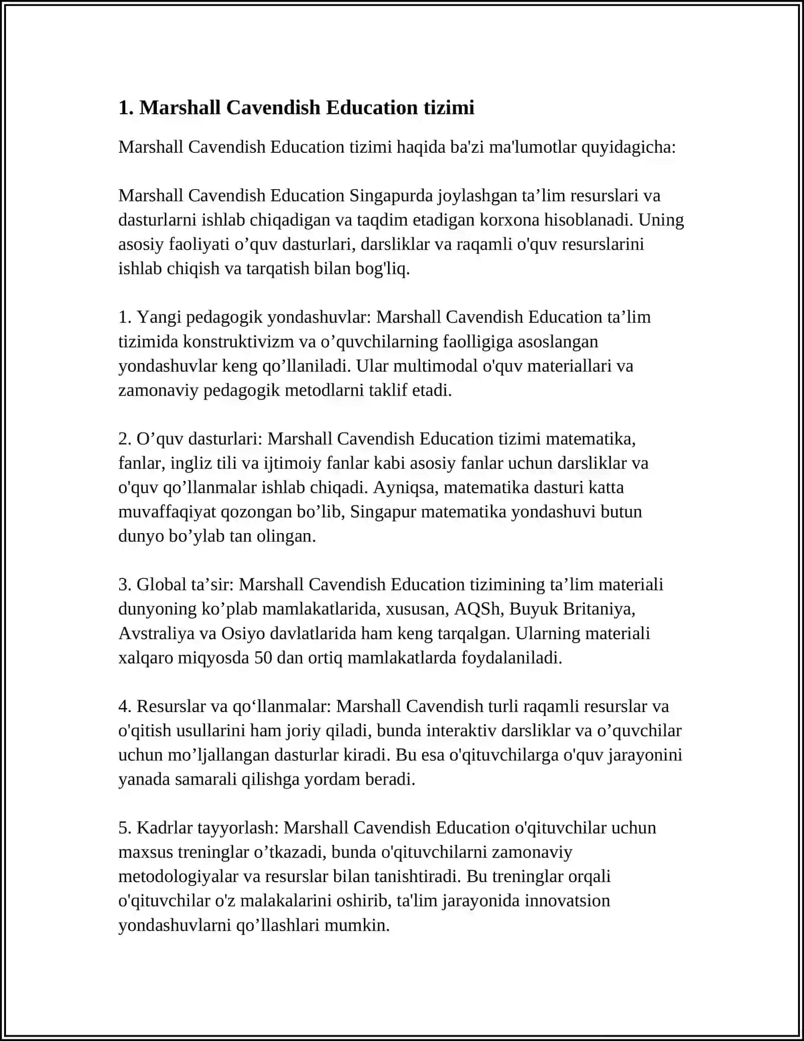 MARSHALL CAVENDISH EDUKATION (MCE) 3