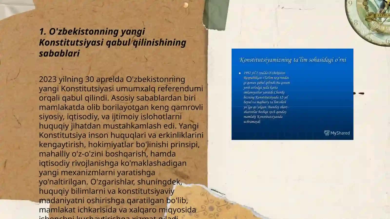 O'zbekistonning yangi Konstitutsiyasi qabul qilinishi va uning tarixiy ahamiyati 3