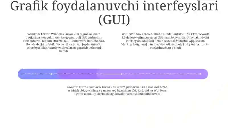 C# Dasturlash Tilining Grafik Imkoniyatlaridan Foydalanish 3