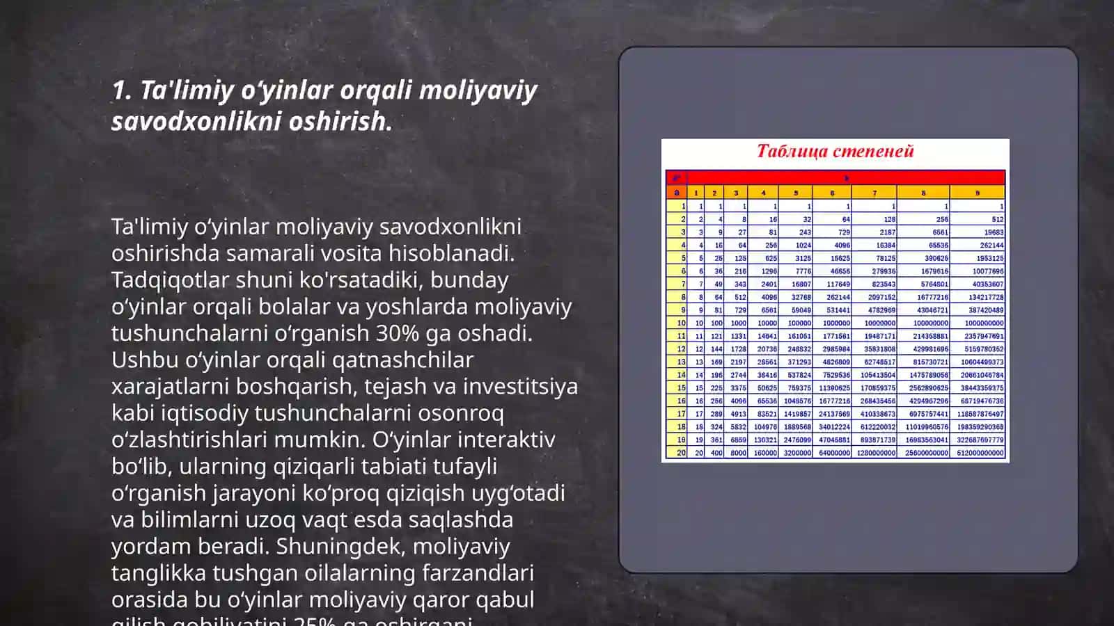 Ta'limiy o‘yinlar orqali tadbirkorlik va iqtisodiy tarbiyani olib borish 3