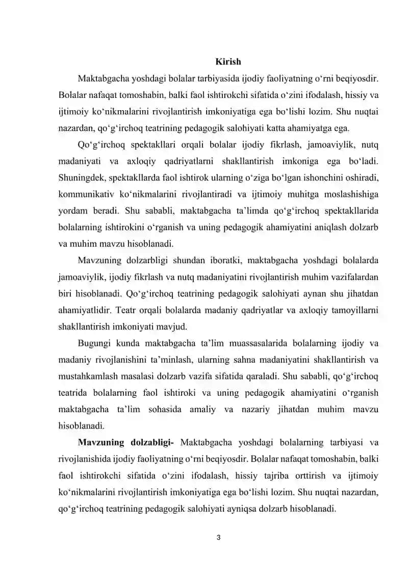 Qo'g'irchoq teatrlari orqali sahna madaniyatini mustahkamlash. 3
