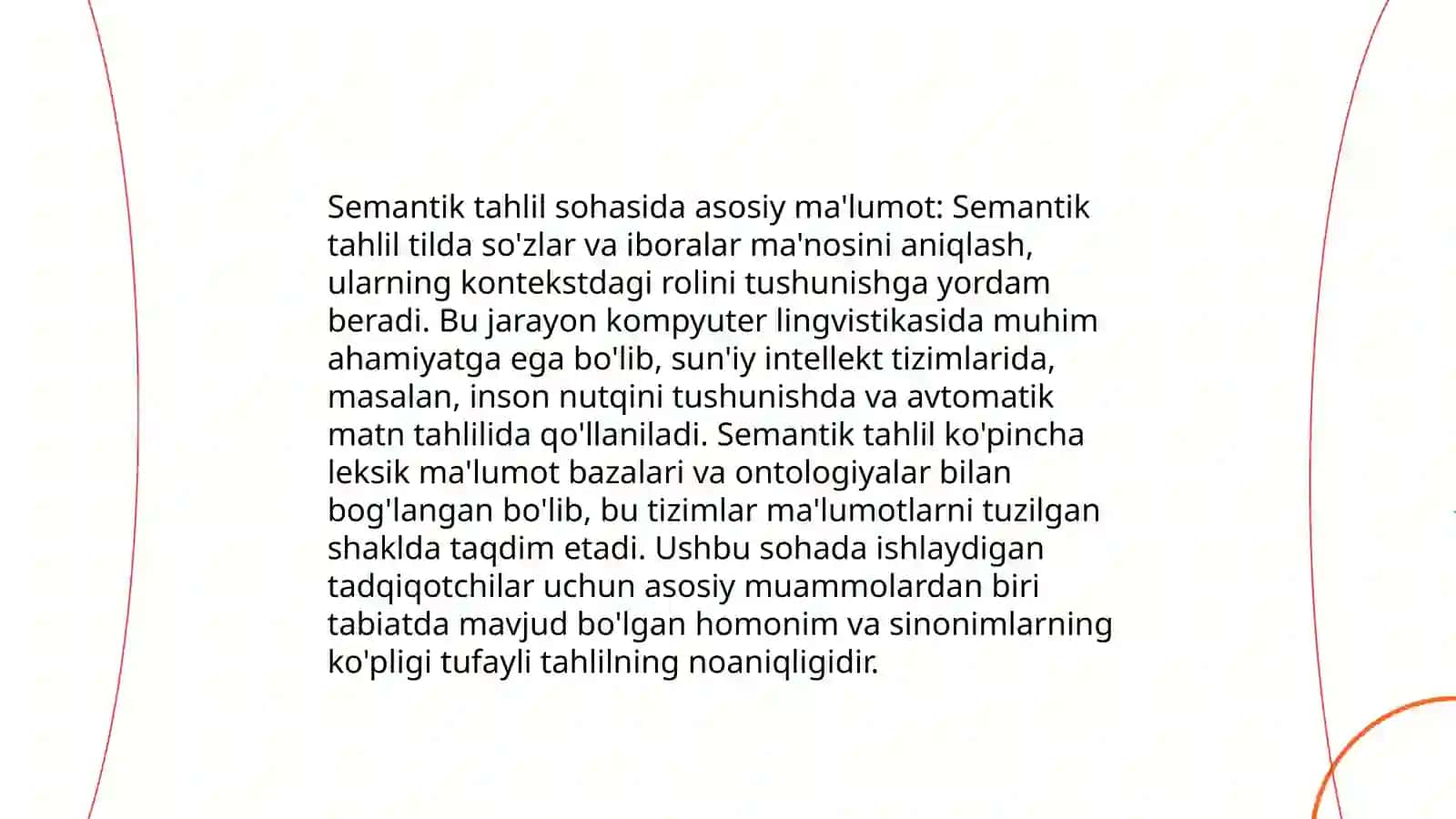 Semantik tahlil 3