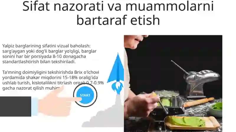 Mojito tayyorlash texnologiyasi 3