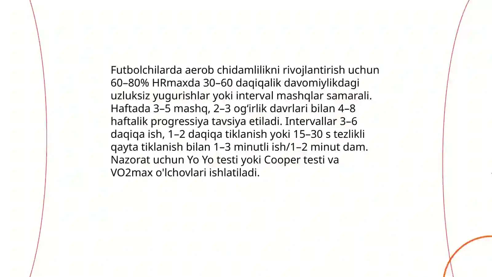 Futbolchilarning jismoniy tayyorgarligi 3
