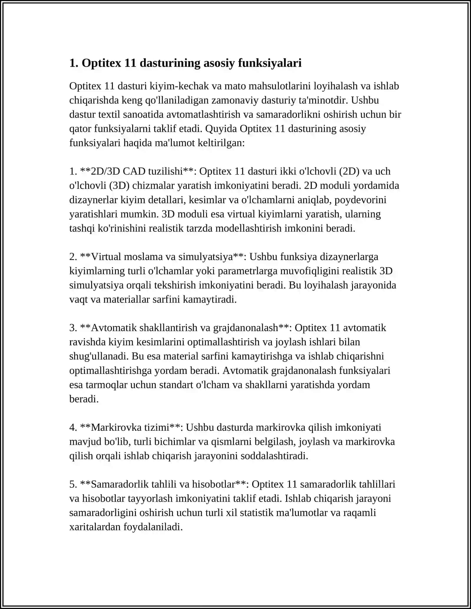 OPTITEX 11 DASTURI 3