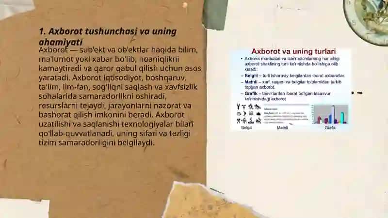 Axborot tushunchasi 3