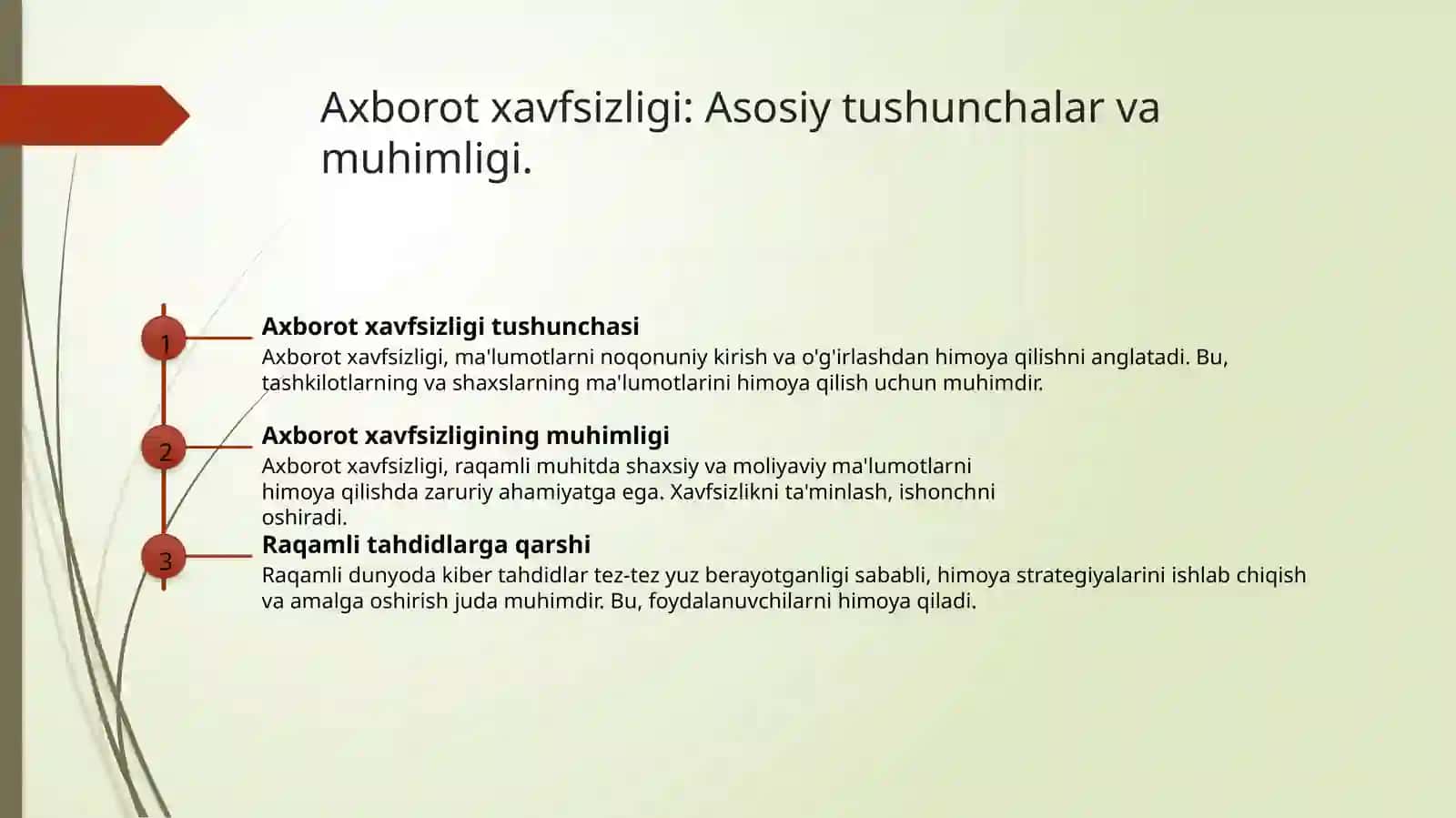Axborot xavfsizligi asoslari 3
