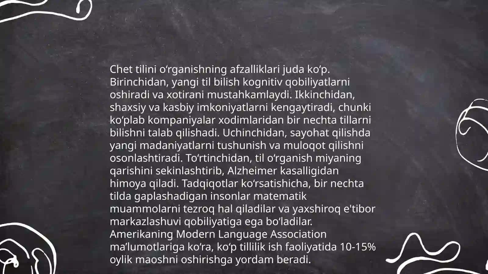Chet tili darsi va uni rejalashtirish 3