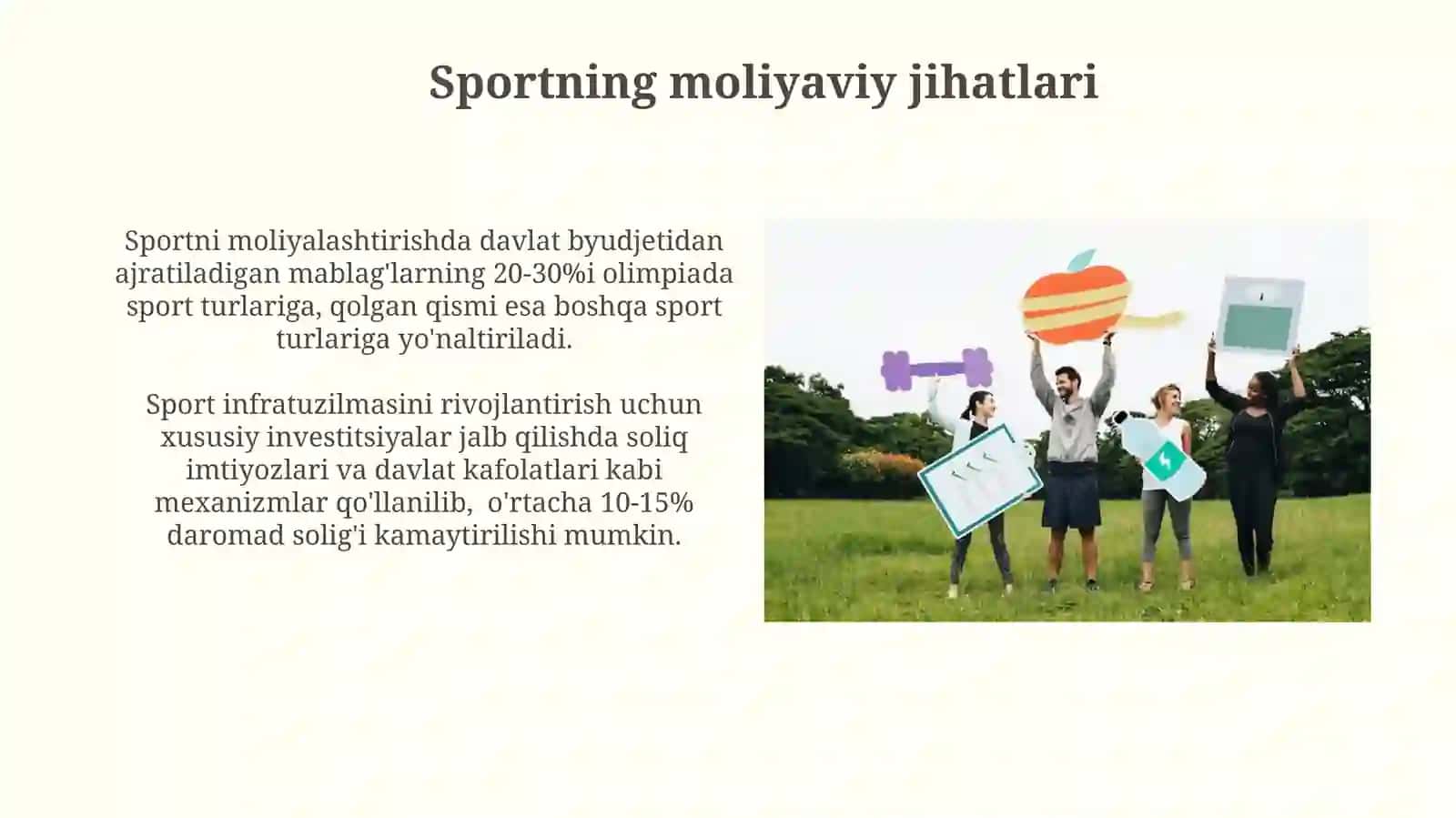 Jismoniy tarbiya va sportda qonun hujjatlariga umumiy tavsif 3