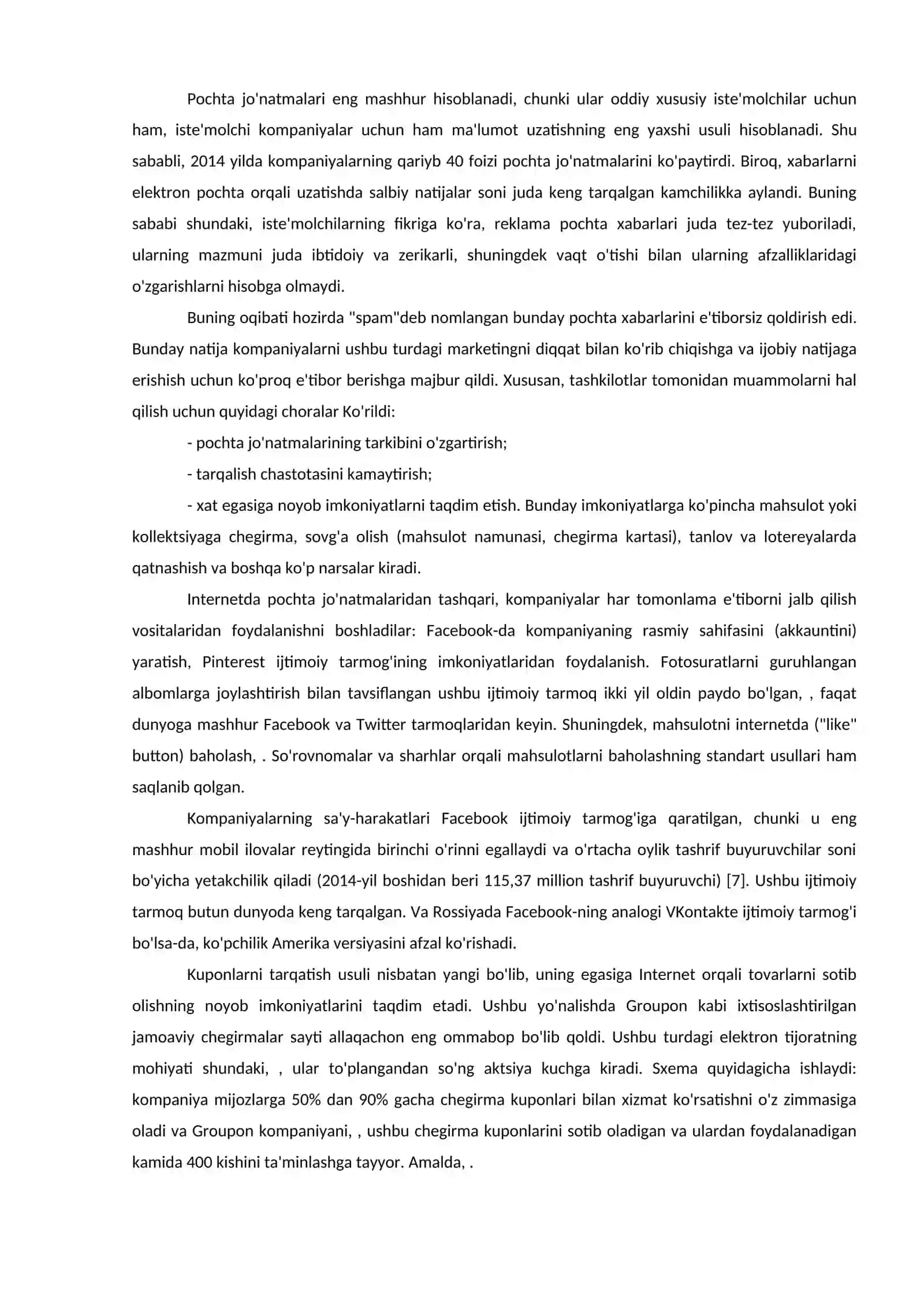 Aqsh iqtisodiyotining afzalliklari va rivojlanish omillari 3