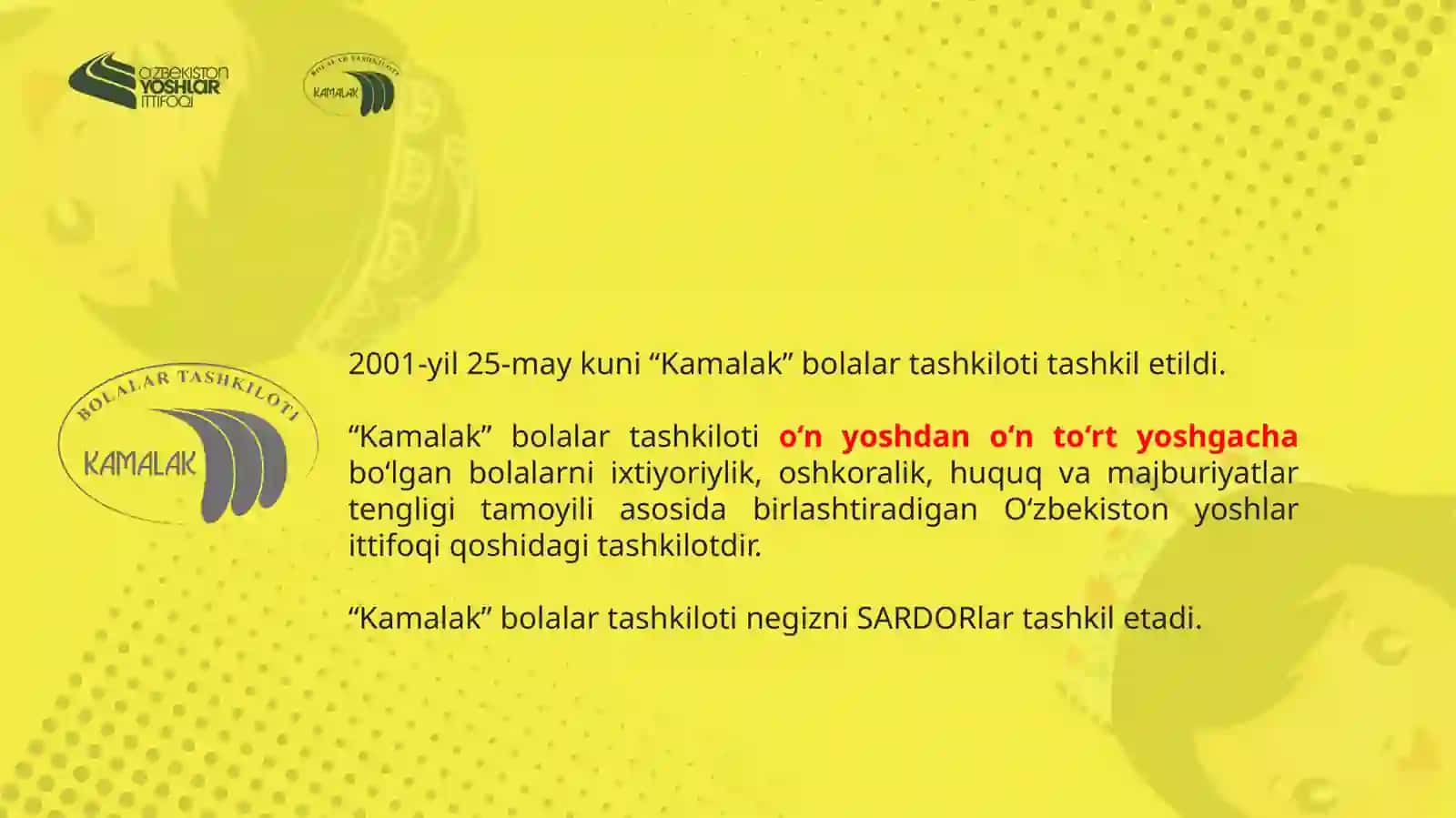 SARDOR O‘ZI KIM VA U QANDAY BO‘LISHI KERAK? MAKTAB SARDORLAR SAYLOVI UCHUN O‘QUV-SEMINAR 3