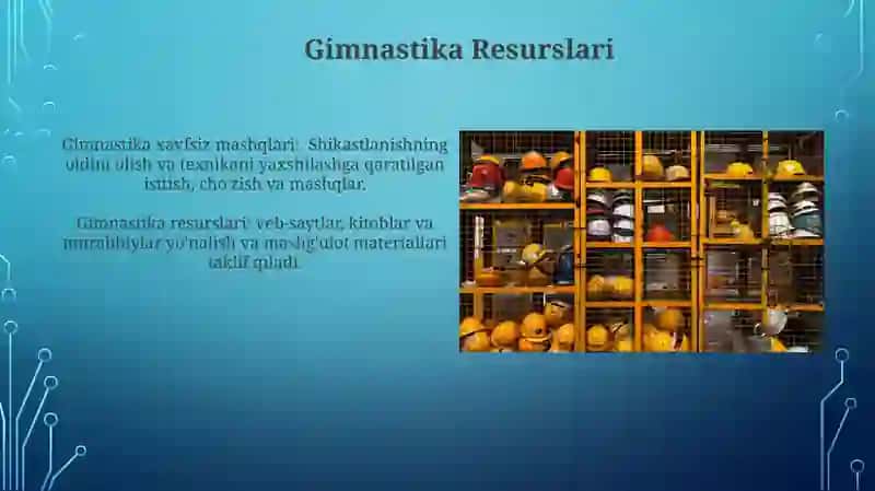 Gimnastika. saf mashqlari 3