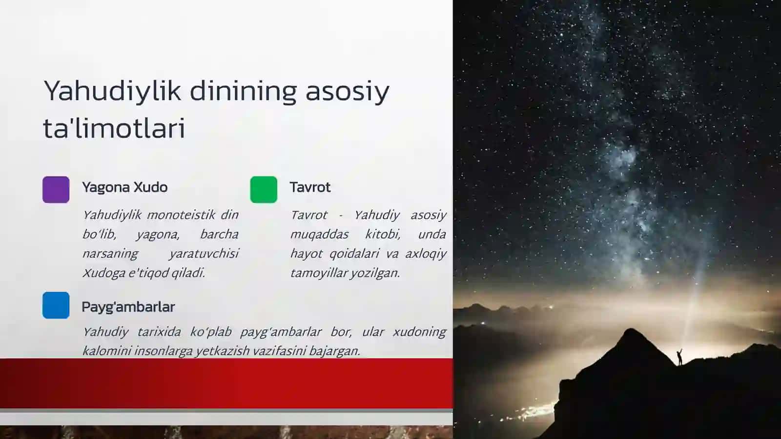 Yahudiylik dinida ta'limot, an'analar va marosimlar 3