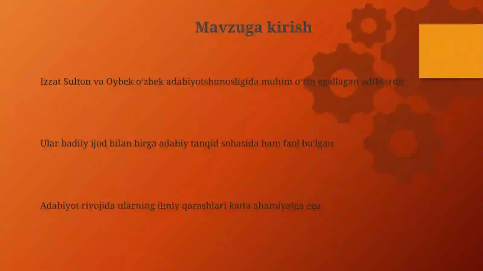Izzat Sulton va Oybekningadabiy-tanqidiyqarashlari 3