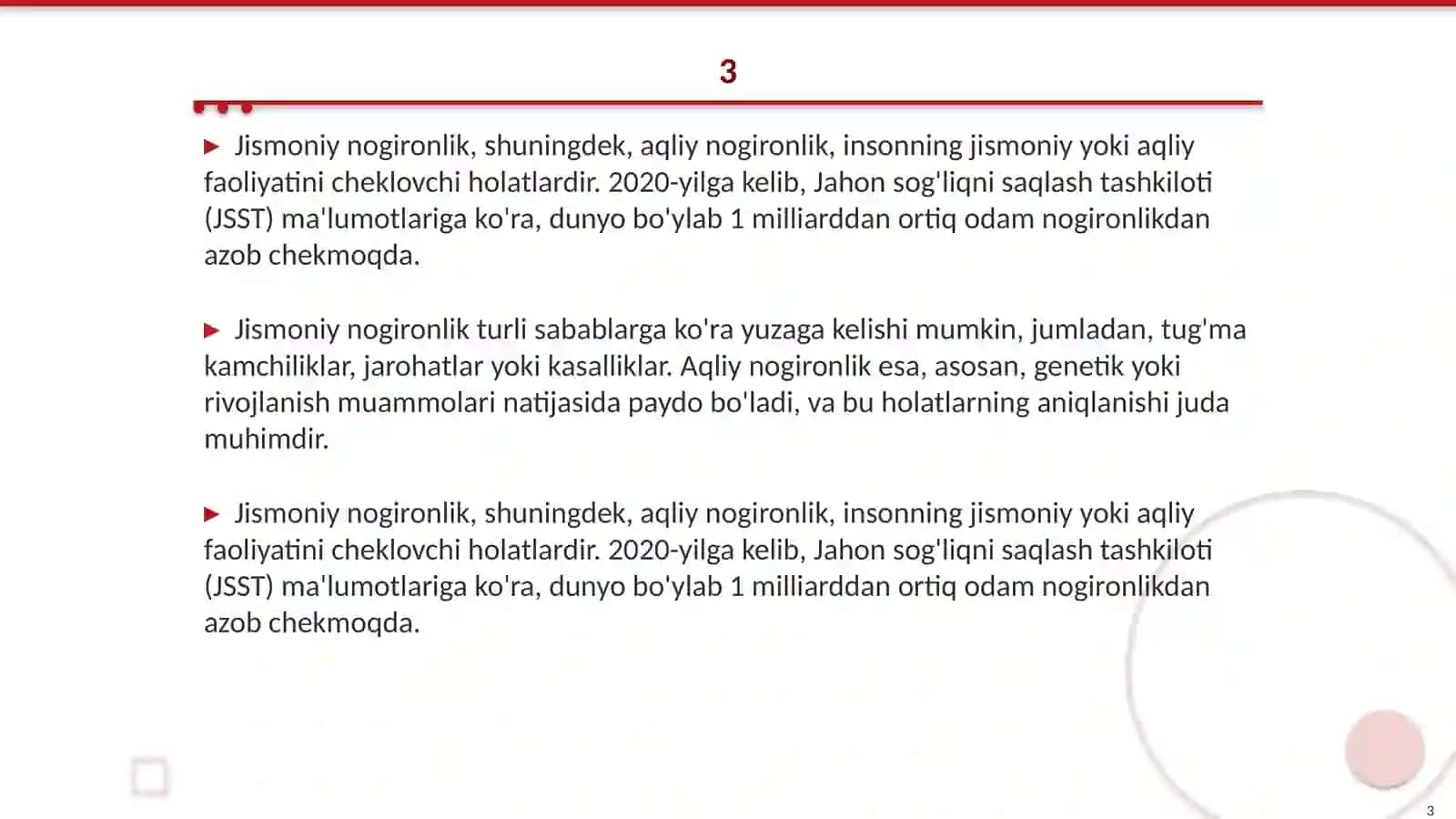 Jismoniy va aqliy nogironlik va ularni aniqlash 3