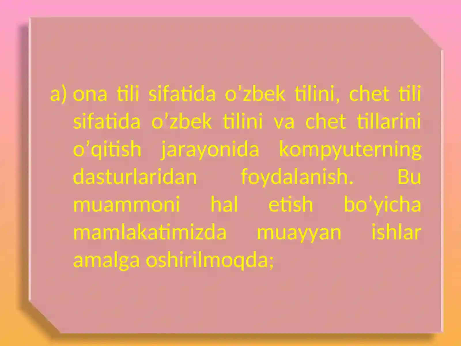 Kompyuter tahlili va ingliz tilidagi gaplarnino’zbek tiliga tarjima qilish algoritmi 3