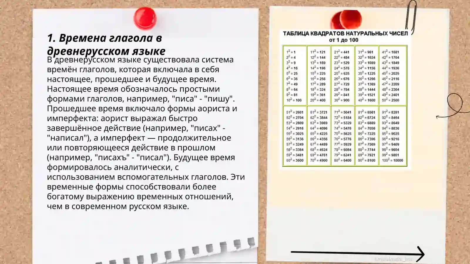 Основные грамматические категории глагола в древнерусском языке 3