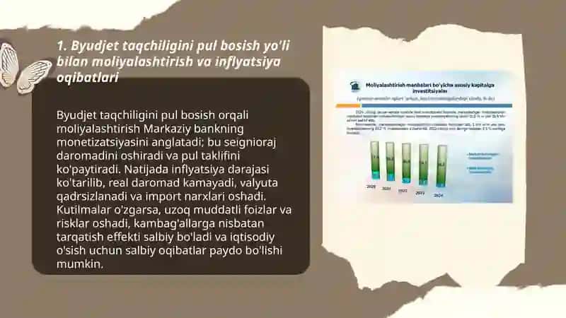 Budjet taqchiligini moliyalashtirish 3
