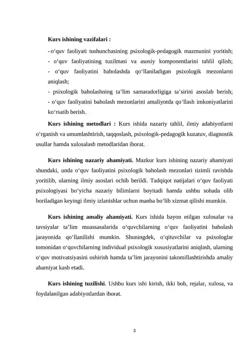 O‘QUV FAOLIYATINI PSIXOLOGIK BAHOLASHNING MEZONLARI 3