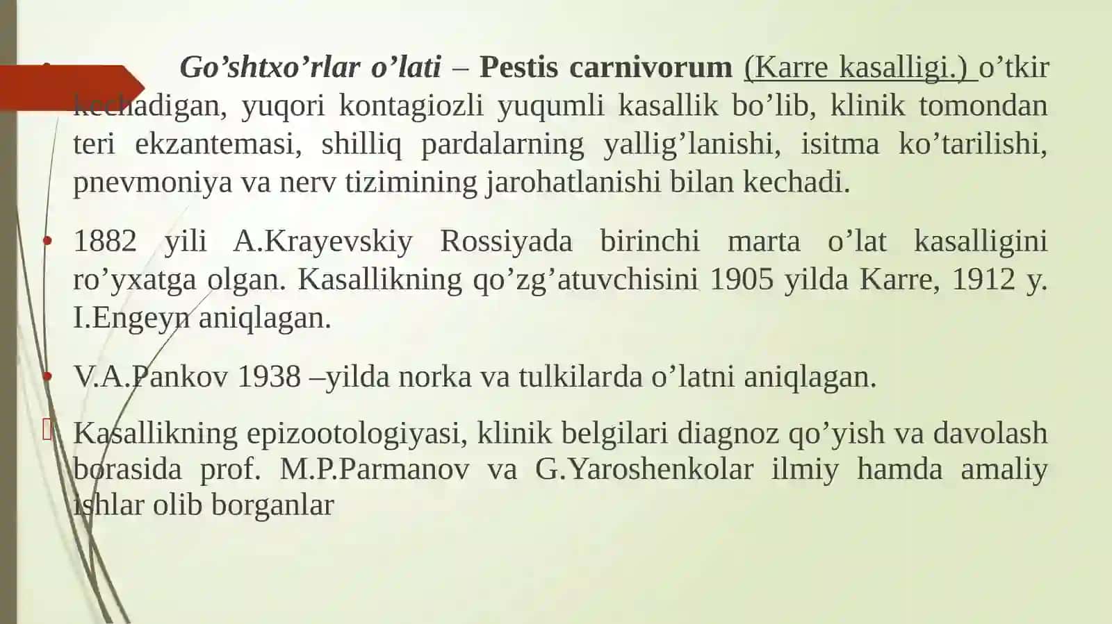 Yovvoyi va mo‘ynali hayvonlarda o‘lat kasalligi 3