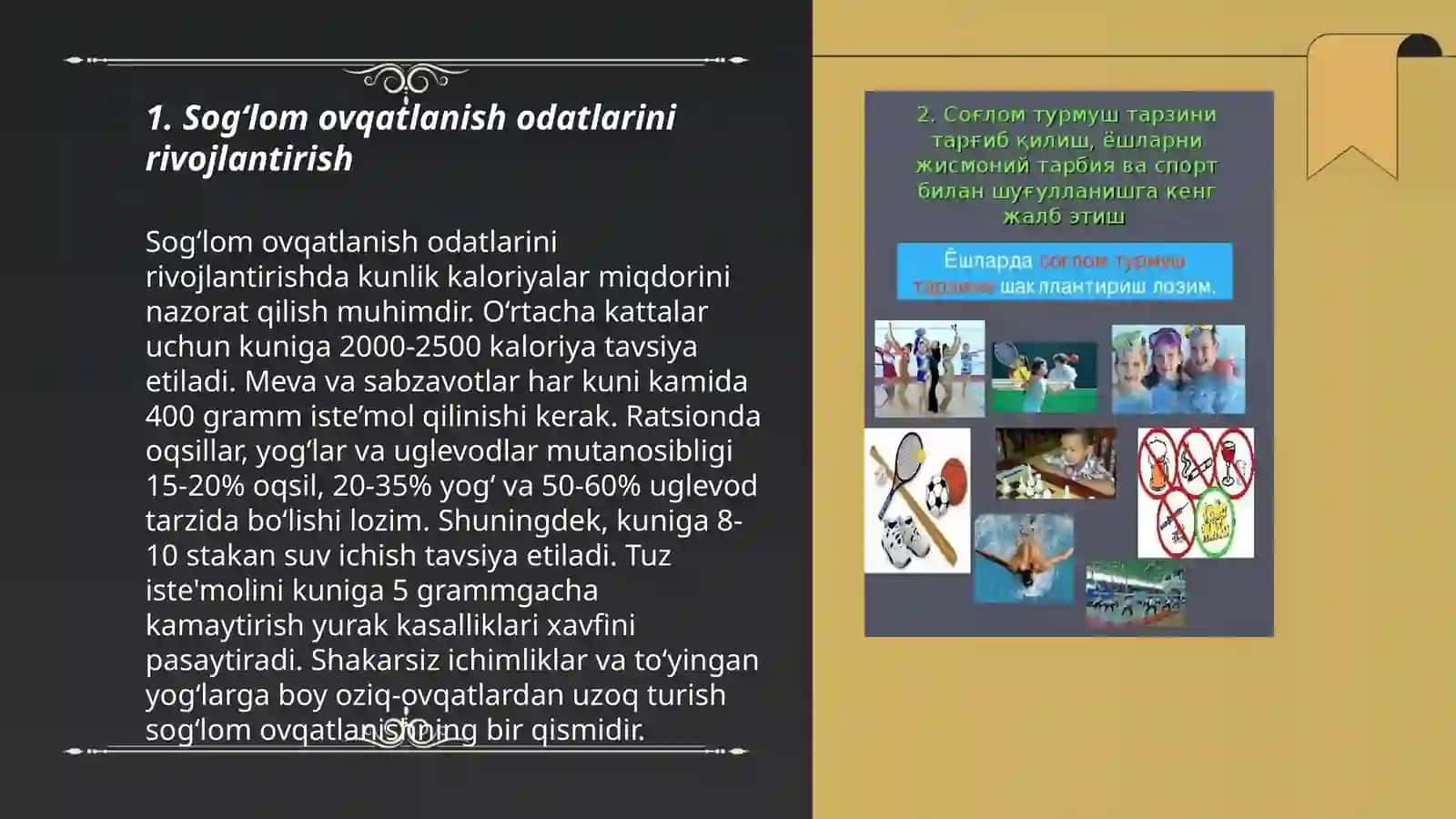 Oʻquvchilar oʻrtasida sogʻlom turmush tarzini shakllantirish 3