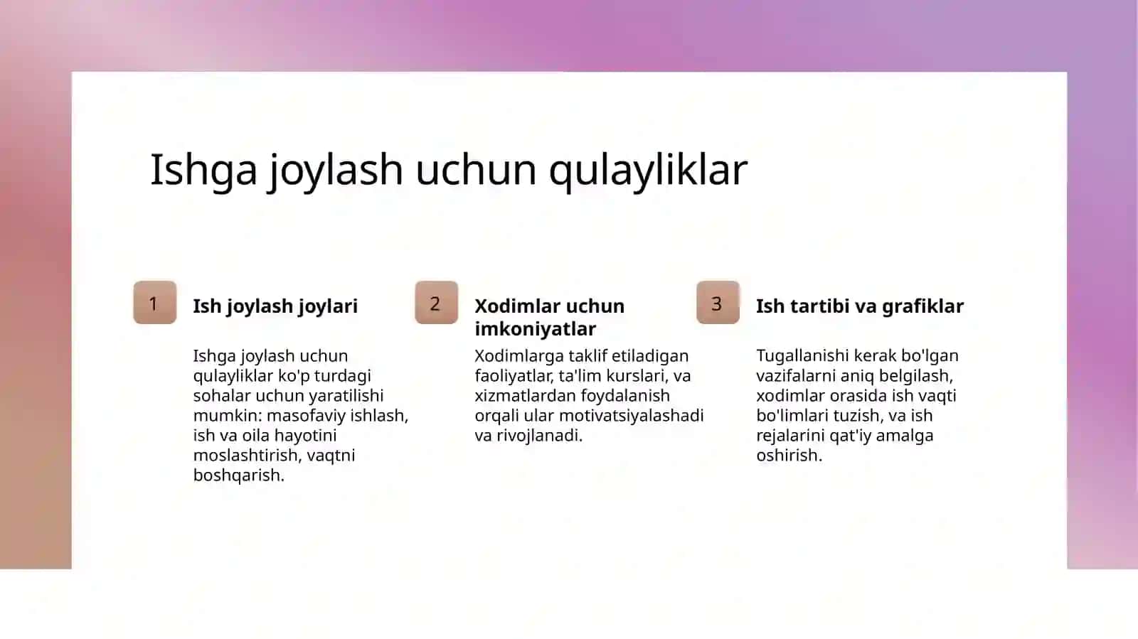 AQShda inson resurslarini boshqarish strategyasi 3