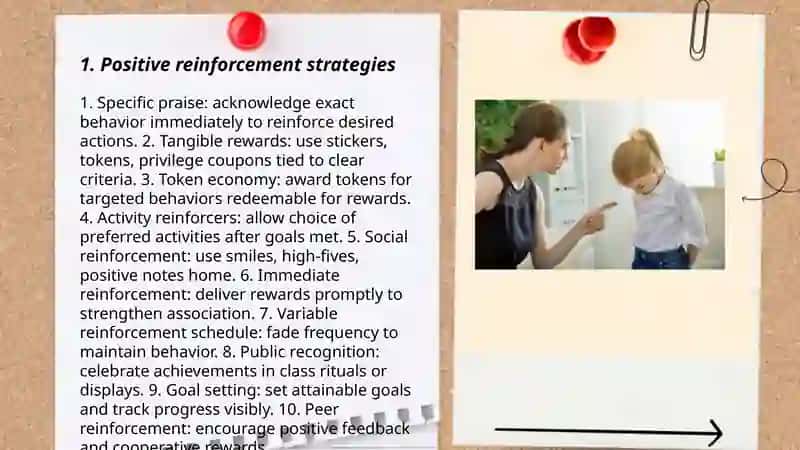 Rewards and punishment in the classroom 3