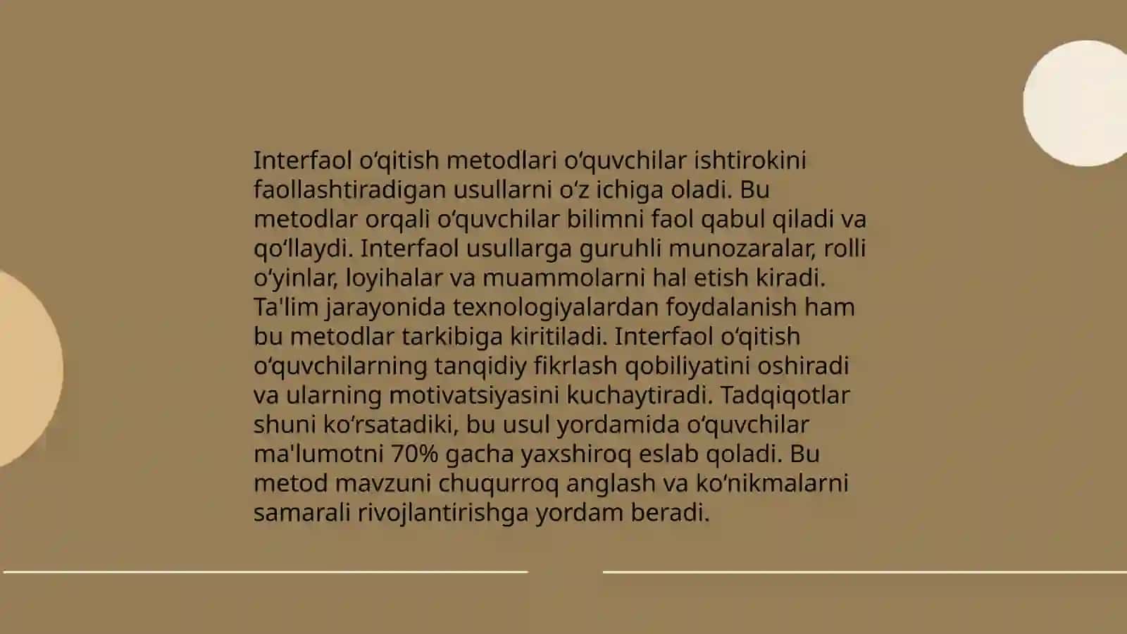 Interfaol ta'lim metodlari 3