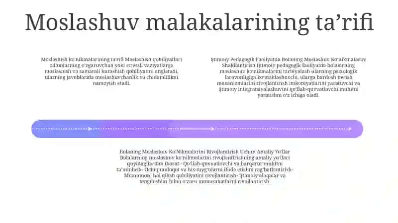 Ijtimoiy Pedagogik Faoliyatda Bolaning Moslashuv Ko'nikmalarini Shakllantirish 3